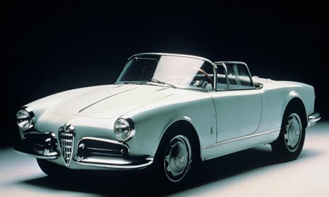 L’Alfa Romeo Giulietta Spider, uscita nel 1955