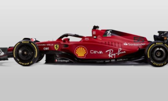 Nuova Ferrari 2022 F1-75