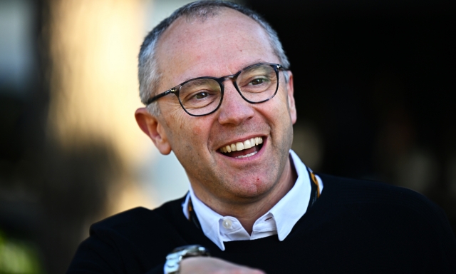 MELBOURNE, AUSTRALIA - APRIL 07: Stefano Domenicali, CEO of the Formula One Group, looks on in the Paddock during previews ahead of the F1 Grand Prix of Australia at Melbourne Grand Prix Circuit on April 07, 2022 in Melbourne, Australia. (Photo by Clive Mason/Getty Images)