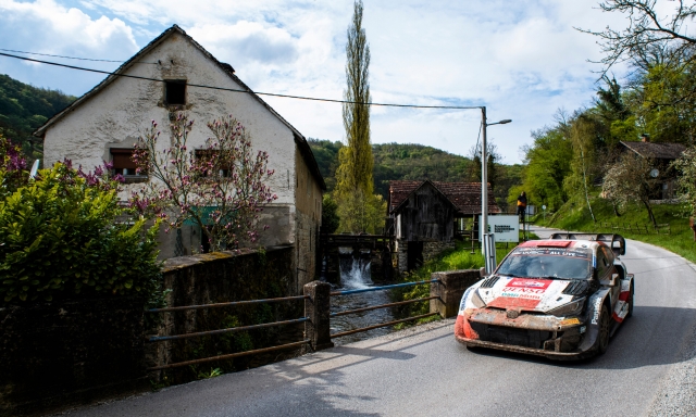 Kalle Rovanpera (Toyota) vince il Rally della Croazia