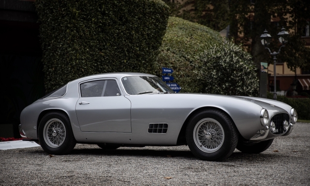 La Ferrari 250 GT del 1956 premiata con il "Best of Show" 2021 a Villa d'Este