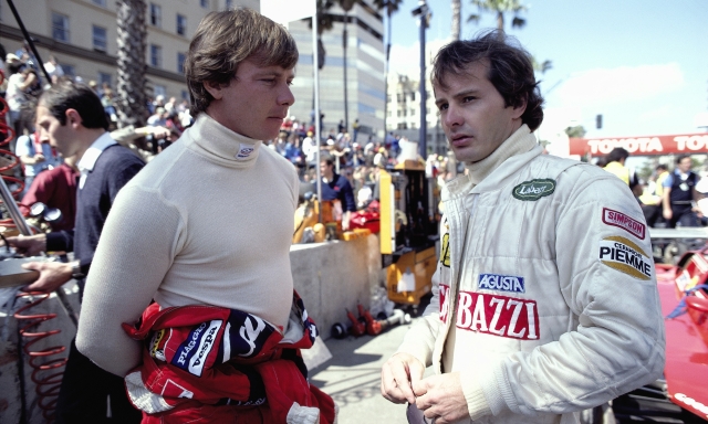 SGilles Villeneuve e Didier Pironi (a sin)