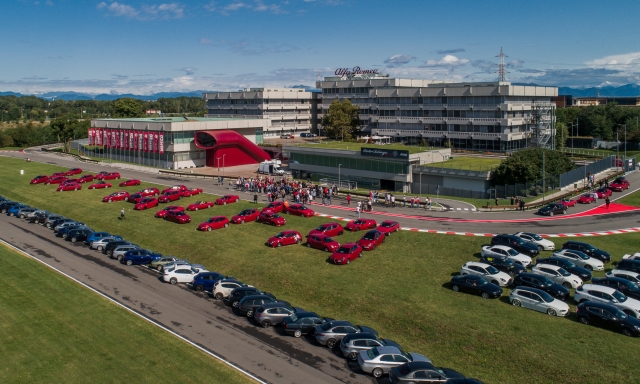 Il complesso del Museo storico Alfa Romeo di Arese