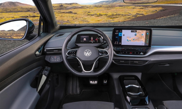Gli interni della Volkswagen ID.4 Pro 4Motion