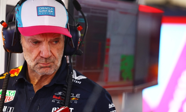 MIAMI, FLORIDA - MAY 07: Adrian Newey, the Chief Technical Officer of Red Bull Racing looks on prior to the F1 Grand Prix of Miami at Miami International Autodrome on May 07, 2023 in Miami, Florida.   Mark Thompson/Getty Images/AFP (Photo by Mark Thompson / GETTY IMAGES NORTH AMERICA / Getty Images via AFP)