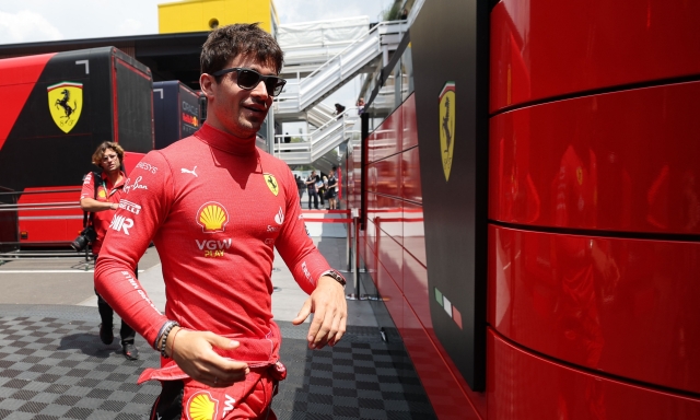 Charles Leclerc, quinto anno alla Ferrari. AFP