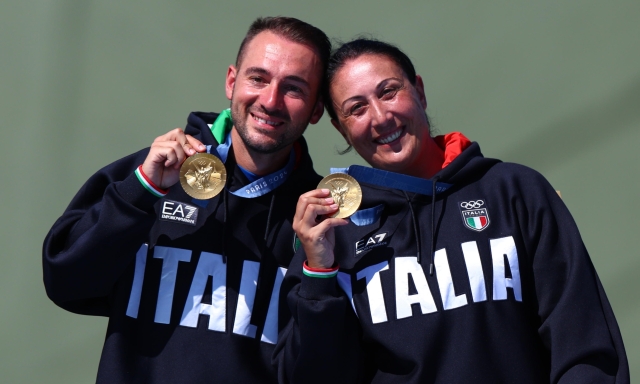 Il tiro italiano sul palco del Festival: "Alle Olimpiadi di Los Angeles per vincere ancora"