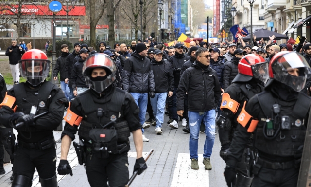 Tensione fuori dal San Mames: tifosi di Athletic e Roma a un passo dallo scontro