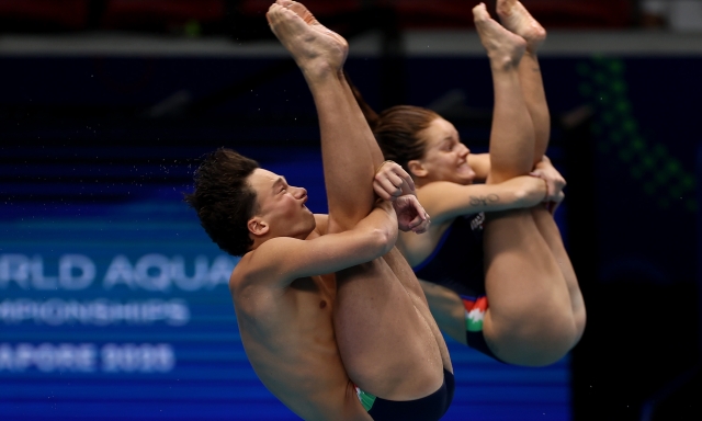 L'Italia dei tuffi è subito oro! Trionfo nel team event misto nella prima gara degli Europei di Parigi