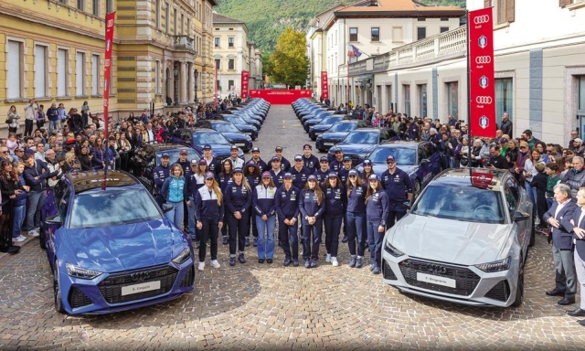 Ibrido plug-in ed elettrico per i campioni. Audi e Fisi, tra sci e mobilità