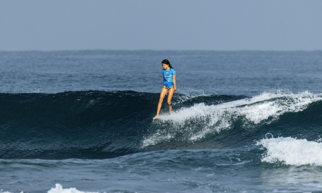 Ginger Caimi, a 13 anni è quinta alla qualificazione Wsl nelle Filippine