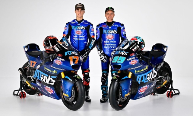 Moto2, Italtrans Racing punta in alto con Huertas e Muñoz