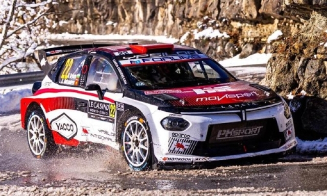 Lancia, ritorno in chiaroscuro nel Wrc: a Montecarlo errori e un record per la Ypsilon Rally2