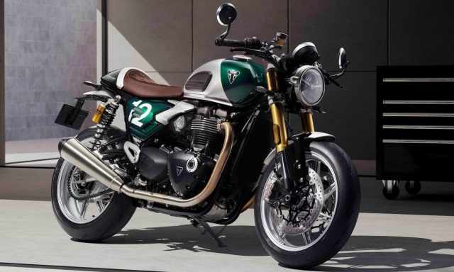 Triumph Speed Twin 1200 Cafe Racer Edition: più sportiva, più esclusiva