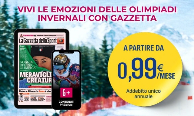 Vivi le Olimpiadi con una promo speciale: un anno di G+ a partire da 0,99€/mese