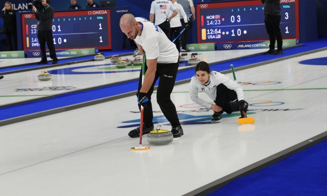 Curling: Costantini-Mosaner, ora c'è un bronzo da conquistare