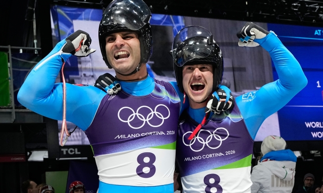 Serata memorabile per lo slittino azzurro: anche Rieder-Kainzwaldner sono d'oro nel doppio!