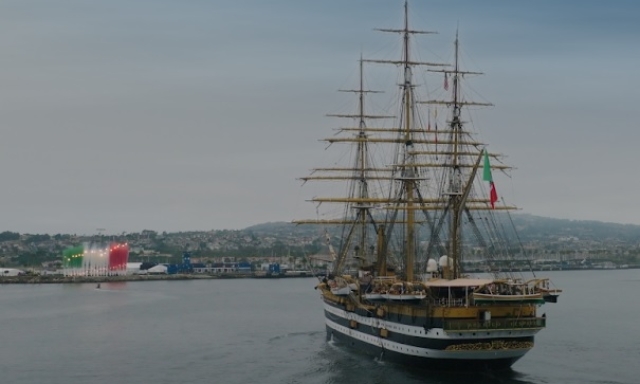 Amerigo Vespucci, sulla Rai la docuserie che narra l'impresa epica del veliero più bello del mondo