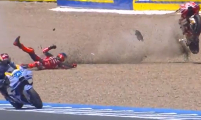 Marquez nella polvere: "Ducati, non siamo al livello di pensare al titolo"