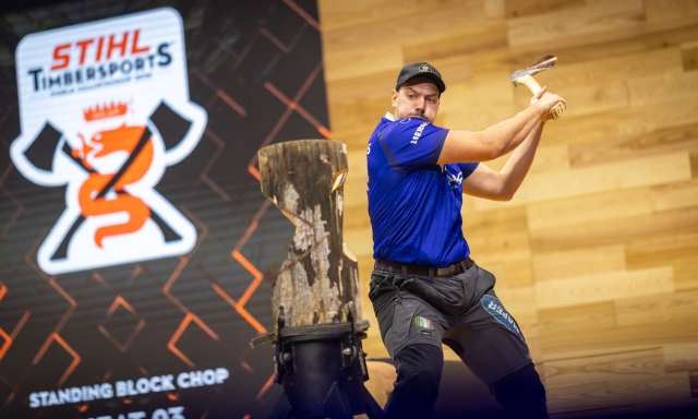 Motoseghe e asce su Dazn: Sthil Timbersports rinnova la partnership e aggiunge il commento in italiano
