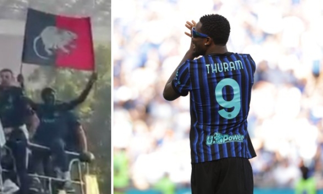 Festa Inter: la procura Figc apre un fascicolo su Thuram e gli striscioni anti-Milan