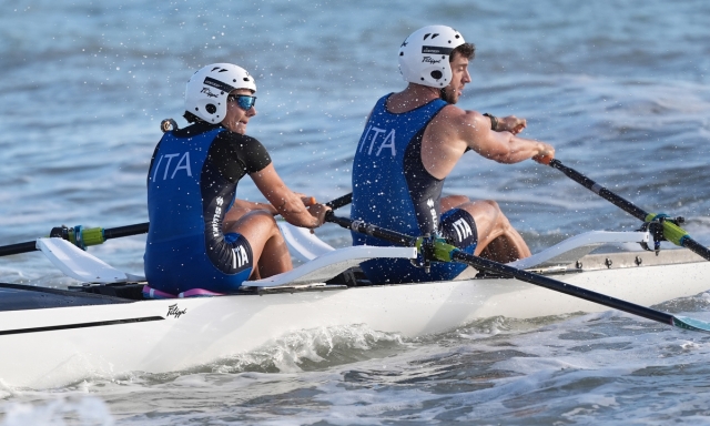 Canottaggio, tre argenti azzurri nell'ultima prova del Trofeo Filippi di Beach Sprint
