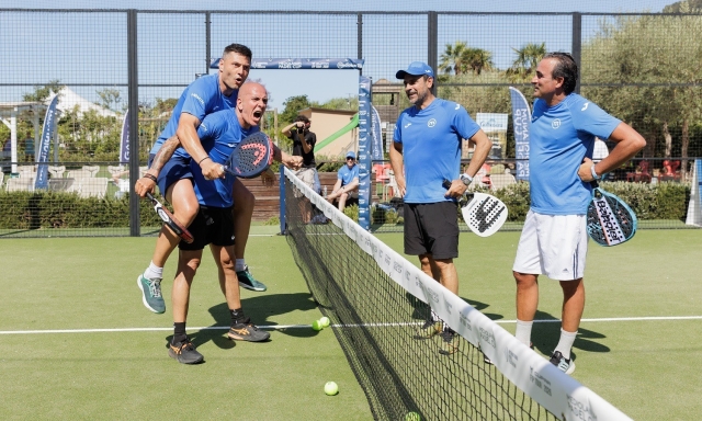 Padel, che show a Palermo! Tanti ex calciatori danno spettacolo
