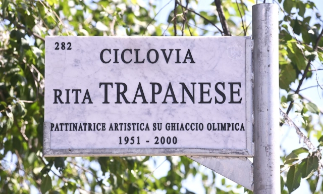 A Milano intitolata una ciclovia a Rita Trapanese, regina del pattinaggio artistico