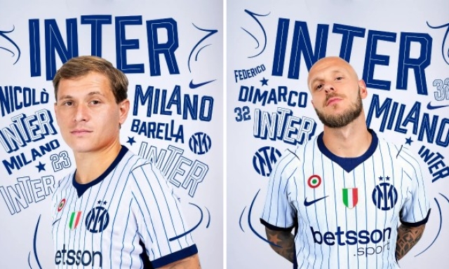 Inter, la seconda maglia si ispira al baseball