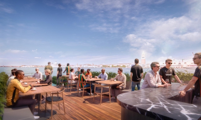 Venezia, l'hospitality sulla Laguna: da San Marco al Penzo, i tifosi vip allo stadio con una barca di lusso