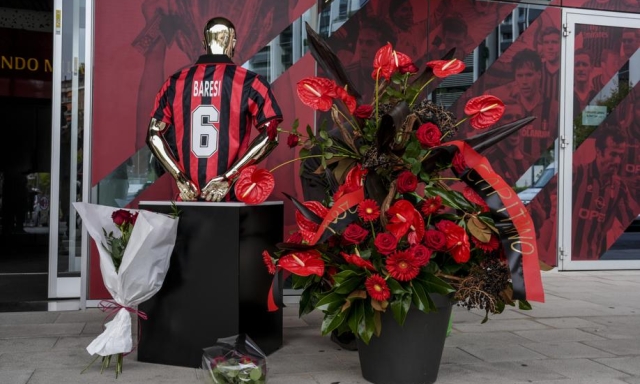 Domani l'ultimo saluto a Baresi: ci saranno anche Van Basten e Savicevic