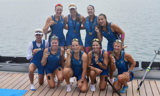 L'Italia del Canottaggio salpa per Amsterdam: 12 equipaggi azzurri a caccia del Mondiale