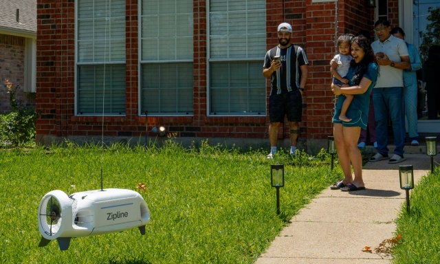 Uber Eats, pizza e bibite arrivano con il drone
