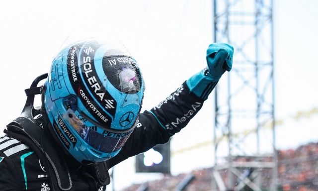 Russell domina la Sprint del GP d'Olanda. Dietro di lui Leclerc, Norris e Antonelli