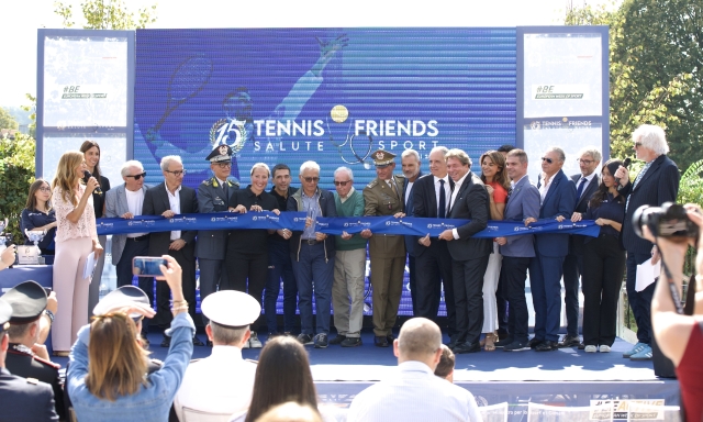Tennis & Friends, inaugurato a Torino il Villaggio della Salute: visite gratuite al parco del Valentino