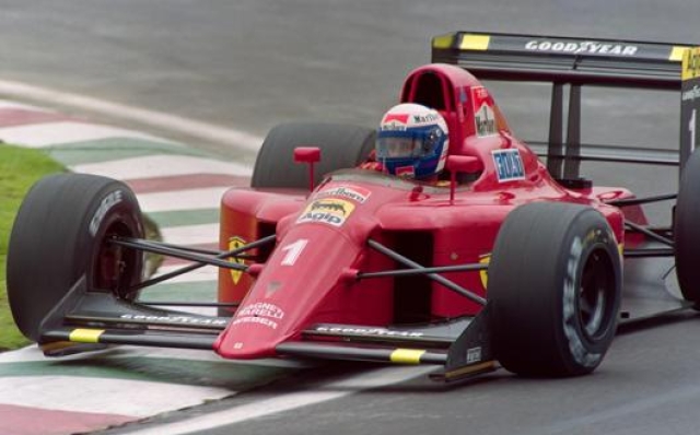 Alain Prost:, artefice dell'ultimo successo della Ferrari in terra messicana