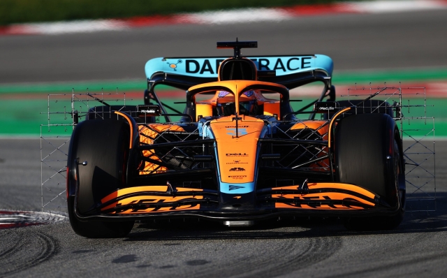 McLaren test f1 2022