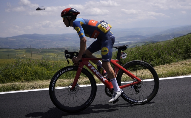 Lopez Perez Juan Pedro (Team Lidl – Treck) of the stage 11 of the of the Giro d'Italia from Foiano di Val Fortore to Francavilla al Mare , 15 May 2024 Italy. (Photo by Marco Alpozzi/LaPresse)