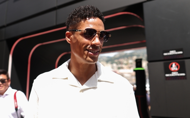 MONTE-CARLO, MONACO - MAY 26: Raphael Varane walks in the Paddock prior to the F1 Grand Prix of Monaco at Circuit de Monaco on May 26, 2024 in Monte-Carlo, Monaco. (Photo by Ryan Pierse/Getty Images)