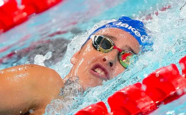 Monica Boggioni ha conquistato la medaglia di bronzo nella gara dei 200 stile libero donne S5 ai Giochi paralimpici, Parigi, 29 agosto 2024. Sono così otto le medaglie portate a casa dai nuotatori italiani nella prima giornata di gare a Parigi. L'azzurra ha lottato per il podio, superata solo dalla britannica Tully Kearney e dall'ucraina Iryna Poida. ANSA / CIP - FERRARO +++ HANDOUT PHOTO - NO SALES - EDITORIAL USE ONLY - NPK+++