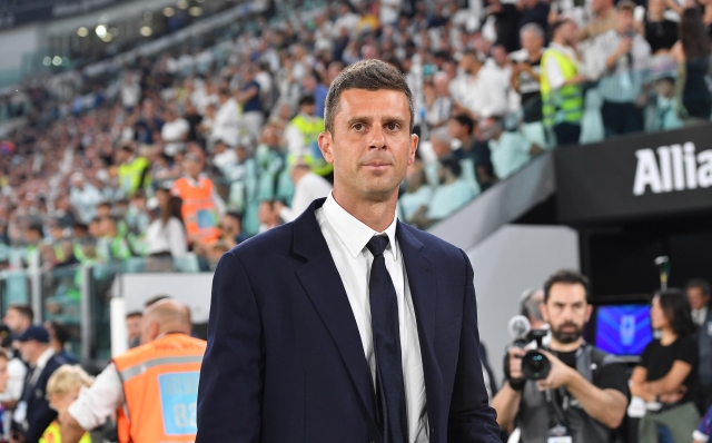 Juventus coach Thiago Motta gesture during the italian Serie A soccer match Juventus FC vs AS Roma at the Allianz Stadium in Turin, Italy, 1 September 2024 ANSA/ALESSANDRO DI MARCO