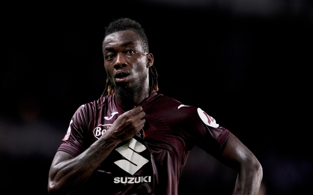 Torino?s Yann Karamoh  during the Coppa Italia soccer match between Torino and Empoli at the Olimpico Grande Torino Stadium, September 24, 2024. Sport - Soccer EXCLUSIVE TORINO FC (Photo Fabio Ferrari/LaPresse)