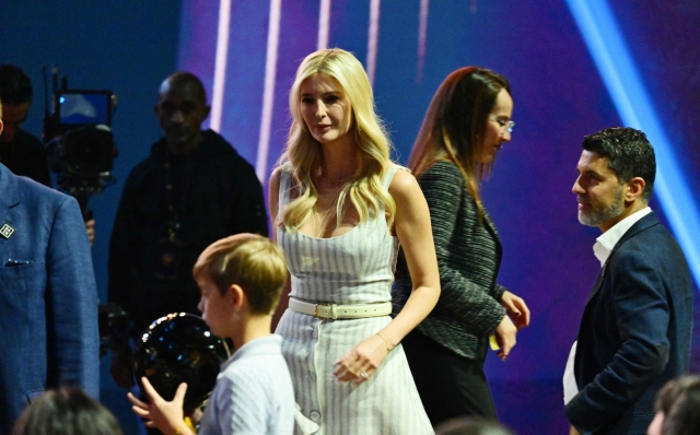 Ivanka Trump, daughter of US President elect Donald Trump, attends the 2025 FIFA Club World Cup Draw in Miami on December 5, 2024. (Photo by Giorgio VIERA / AFP)