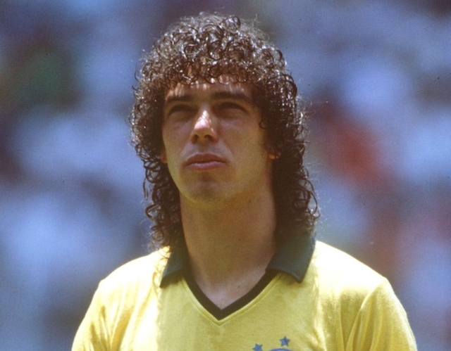  circa 1986, Casagrande, Brazil, portrait  (Photo by Bob Thomas/Getty Images) - x Luca Curino - fotografo: Getty Images