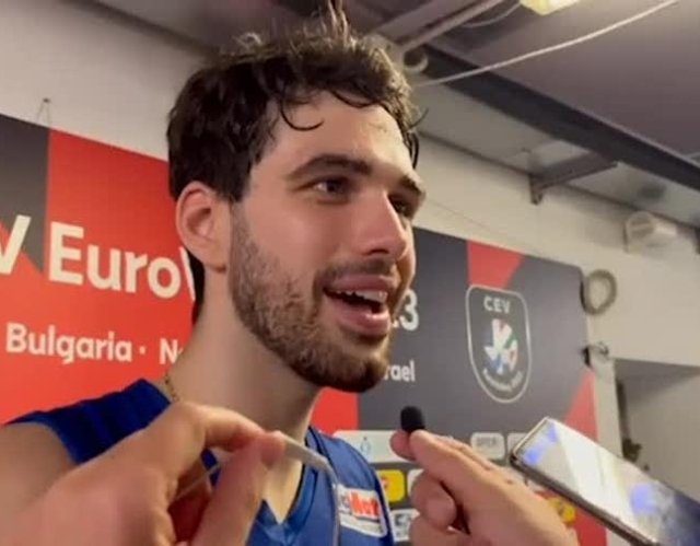 Le parole di Daniele Lavia al termine della vittoria per 3-0 dell'Italvolley sulla Francia nella semifinale dell'Europeo