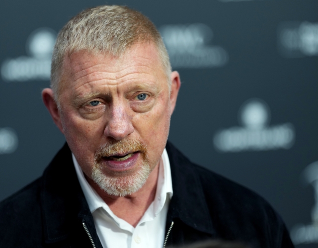  Boris Becker, Member of the Laureus Academy speaks to the media during the Laureus World Sports Awards 2026 nominations announcement at Real Casa de Correos on March 03, 2026 in Madrid, Spain.  (Photo by Angel Martinez/Getty Images Laureus World Sports Awards Ltd.)