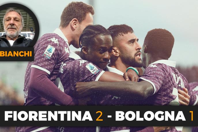 Fiorentina-Bologna 2-1, decidono un destro di Bonaventura e