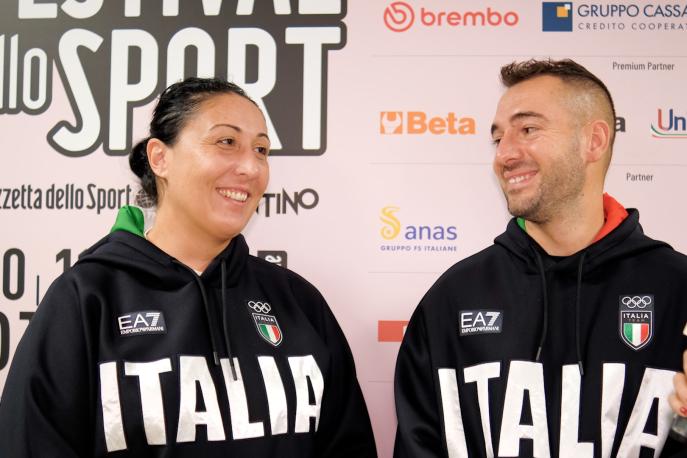 Bacosi-Rossetti, la coppia d'oro dello skeet italiano: "Ce l'aspettavamo, eravamo in forma"