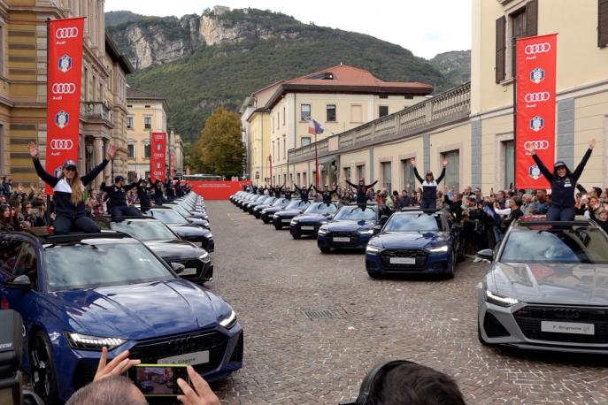 Bagno di folla straordinario per Fisi e Audi a Trento