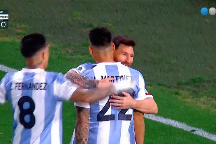 Lautaro, gol da non credere contro il Per&#xF9;: guarda la sforbiciata del Toro